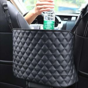 Car Seat Hanging Storage Black